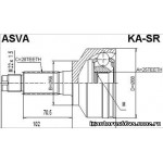 49591-3E000 Шрус наружный Hyundai/Kia аналог Asva KA-SR